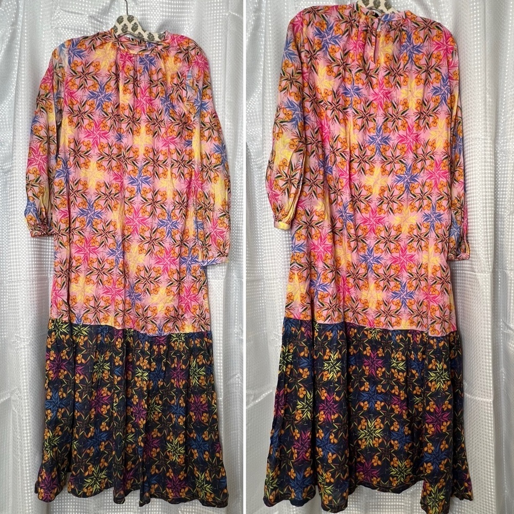 Anthropologie Roopa Pemmaraju Rosamel Floral Maxi Dress, size S NWT - Picture 2 of 8